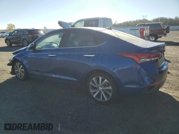 2018 Hyundai Accent Limited with VIN 3KPC34A32JE013538, listed as a Copart auction lot 80863134 with 0 mi miles and Salvage Title. Bid and sale history available at carsss.com. Image 2.