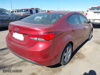 2014 Hyundai Elantra Limited with VIN 5NPDH4AE7EH480754, listed as a IAAI auction lot 40655335 with 125,162 mi miles. Bid and sale history available at carsss.com. Image 4.