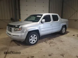 2007 Honda Ridgeline RTS z VIN 2HJYK16407H518608, wystawiony jako Copart lot #55741175 z przebiegiem 176 413 mil mil oraz Czysty tytuł • Clean title. Historia ofert i sprzedaży dostępna na DreamBid. Obrazek 1.