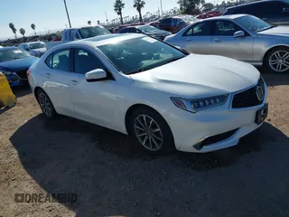 2019 Acura TLX with VIN 19UUB1F37KA011109, listed as a IAAI auction lot 41567180 with 86,818 mi miles. Bid and sale history available at carsss.com. Image 1.