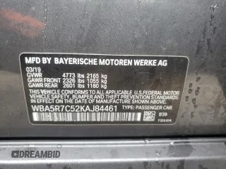 2019 BMW 3 Series 330i xDrive with VIN WBA5R7C52KAJ84461, listed as a Copart auction lot 46566955 with 76,202 mi miles and Salvage Title. Bid and sale history available at carsss.com. Image 13.