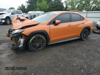 2022 Subaru WRX Premium with VIN JF1VBAF64N9021251, listed as a Copart auction lot 57945575 with 23,395 mi miles and Salvage title. Bid and sale history available at DreamBid. Image 1.