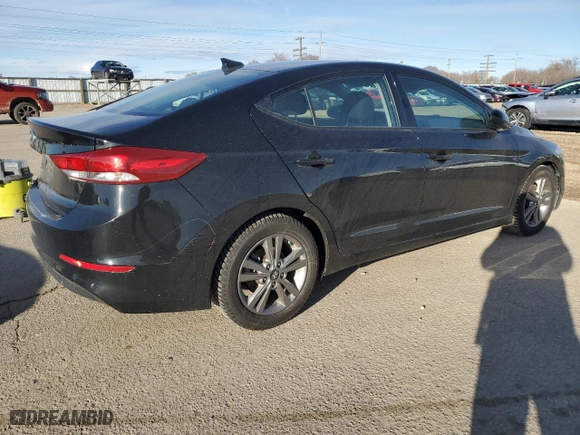 2018 Hyundai Elantra SEL with VIN 5NPD84LF8JH387838, listed as a Copart auction lot 48111515 with 49,887 mi miles and Salvage Title. Bid and sale history available at carsss.com. Image 3.