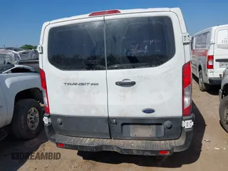 2019 Ford Transit with VIN 1FTYR2ZM5KKB12066, listed as a IAAI auction lot 41958244 with 165,495 mi miles. Bid and sale history available at carsss.com. Image 16.