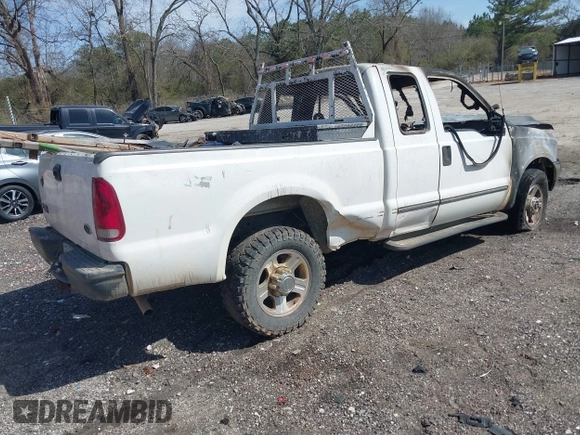 1999 Ford Super Duty F-250 XL with VIN 1FTNX21S1XEB03048, listed as a IAAI auction lot 41741521 with 1 mi miles. Bid and sale history available at carsss.com. Image 4.
