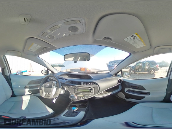 2014 Toyota Prius One with VIN JTDKDTB30E1563363, listed as a Copart auction lot 46624485 with 70,699 mi miles and Salvage Title. Bid and sale history available at DreamBid. Image 15.