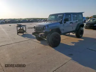 2015 Jeep Wrangler Unlimited Sport with VIN 1C4BJWDG1FL755567, listed as a Copart auction lot 51631585 with 151,184 mi miles and Salvage title. Bid and sale history available at DreamBid. Image 1.