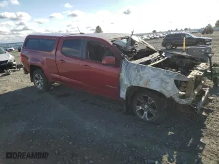 2019 Chevrolet Colorado 4WD Z71 with VIN 1GCGTDEN3K1317382, listed as a Copart auction lot 77476654 with 0 mi miles and Salvage Title. Bid and sale history available at carsss.com. Image 4.