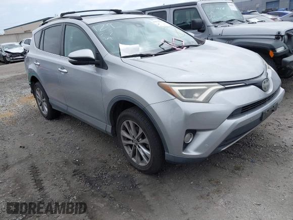 2017 Toyota RAV4 Limited with VIN 2T3YFREV8HW334780, listed as a IAAI auction lot 41973391 with 113,550 mi miles. Bid and sale history available at carsss.com. Image 1.