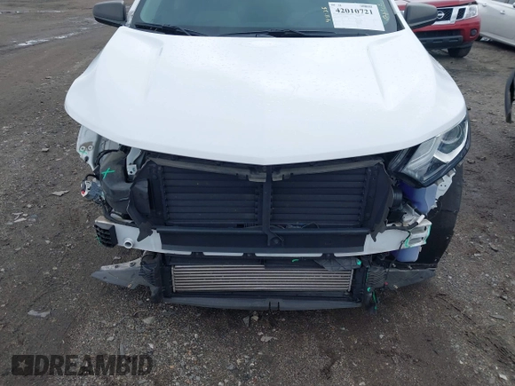 2020 Chevrolet Equinox LS z VIN 3GNAXSEV0LS648569, wystawiony jako IAAI lot #42010721 z przebiegiem 39 949 mil mil oraz . Historia ofert i sprzedaży dostępna na DreamBid. Obrazek 6.