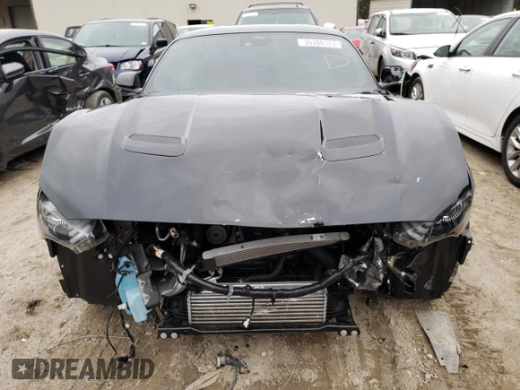 2022 Ford Mustang EcoBoost with VIN 1FA6P8TD1N5107772, listed as a Copart auction lot 36386123 with 14,658 mi miles and . Bid and sale history available at DreamBid. Image 5.