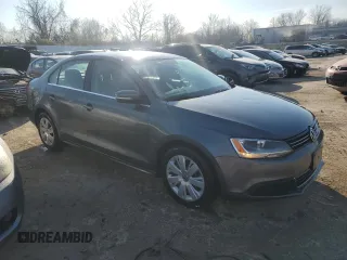 2013 Volkswagen Jetta Sedan SE w/Convenience/Sunroof with VIN 3VWDP7AJ0DM253333, listed as a Copart auction lot 47934334 with 97,646 mi miles and Salvage Title. Bid and sale history available at carsss.com. Image 4.