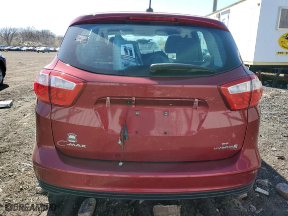 2013 Ford C-Max Hybrid SE with VIN 1FADP5AU3DL522241, listed as a Copart auction lot 53783245 with 150,664 mi miles and Salvage Title. Bid and sale history available at carsss.com. Image 6.