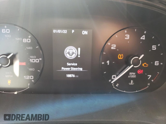2022 Ram ProMaster Cargo with VIN 3C6MRVHG0NE140027, listed as a Copart auction lot 77065884 with 18,876 mi miles and Salvage Title. Bid and sale history available at DreamBid. Image 9.