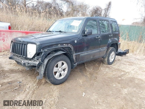 2012 Jeep Liberty Sport with VIN 1C4PJMAK8CW195897, listed as a IAAI auction lot 41687044 with 176,198 mi miles. Bid and sale history available at carsss.com. Image 2.