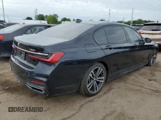 2021 BMW 7 Series 750i xDrive with VIN WBA7U2C09MCE47490, listed as a Copart auction lot 63747813 with 66,925 mi miles. Bid and sale history available at carsss.com. Image 3.