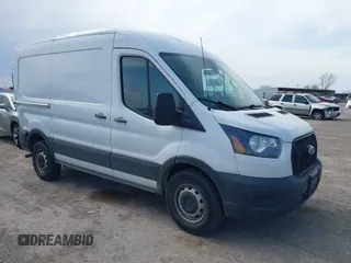 2021 Ford Transit Cargo with VIN 1FTBR1C89MKA03687, listed as a IAAI auction lot 41791299 with 116,341 mi miles and . Bid and sale history available at DreamBid. Image 1.