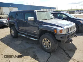 2007 Hummer H3 SUV with VIN 5GTDN13E178151336, listed as a Copart auction lot 56131365 with 232,206 mi miles and Clean Title. Bid and sale history available at DreamBid. Image 4.