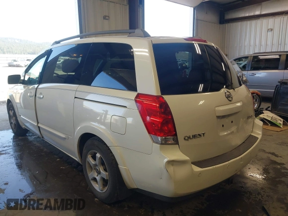 2006 Nissan Quest S Special Edition with VIN 5N1BV28U16N119101, listed as a IAAI auction lot 42110977 with 1 mi miles. Bid and sale history available at carsss.com. Image 3.