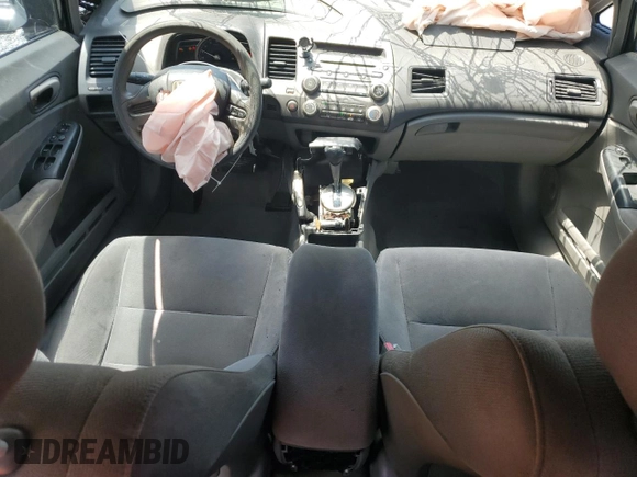 2008 Honda Civic LX with VIN 2HGFA16558H343198, listed as a Copart auction lot 52745625 with 217,403 mi miles and Salvage Title. Bid and sale history available at DreamBid. Image 8.