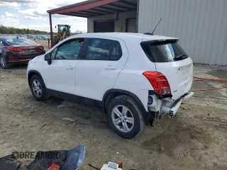 2021 Chevrolet Trax LS with VIN KL7CJKSM0MB368949, listed as a Copart auction lot 53343175 with 54,581 mi miles and Clean Title. Bid and sale history available at carsss.com. Image 2.