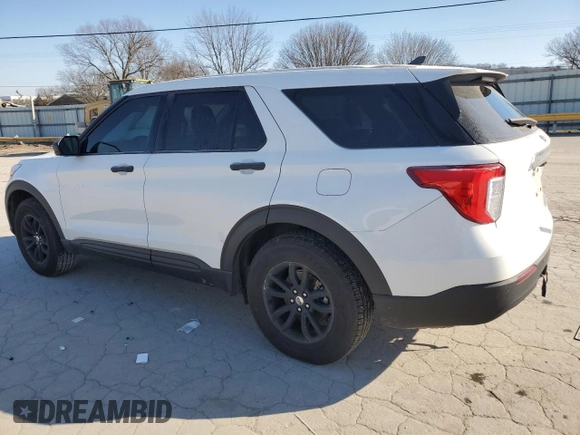 2021 Ford Explorer with VIN 1FMSK8BH5MGB33303, listed as a Copart auction lot 87237384 with 56,374 mi miles and Salvage Title. Bid and sale history available at carsss.com. Image 2.