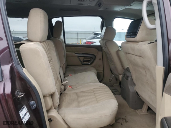 2015 Nissan Armada Platinum with VIN 5N1AA0NC1FN601963, listed as a Copart auction lot 85601164 with NaN miles and Salvage Title. Bid and sale history available at carsss.com. Image 11.