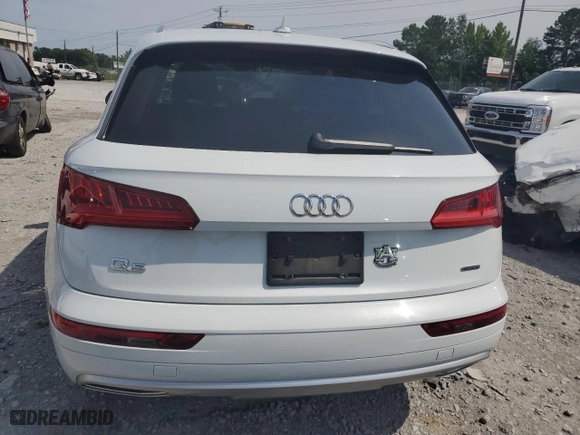 2020 Audi Q5 Premium with VIN WA1ANAFY2L2046053, listed as a Copart auction lot 65075254 with 86,435 mi miles and Salvage Title. Bid and sale history available at carsss.com. Image 6.