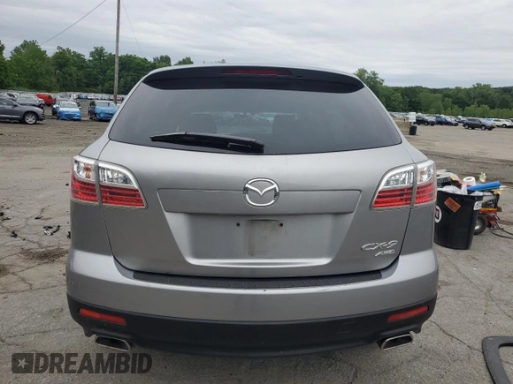 2010 Mazda CX-9 Touring with VIN JM3TB3MV9A0228652, listed as a Copart auction lot 61540585 with Not provided miles and Salvage title. Bid and sale history available at DreamBid. Image 6.