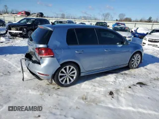 2012 Volkswagen Golf TDI z VIN WVWNM7AJXCW215994, wystawiony jako Copart lot #62693075 z przebiegiem 122 234 mil mil oraz Nie do naprawy • Non repairable. Historia ofert i sprzedaży dostępna na DreamBid. Obrazek 3.