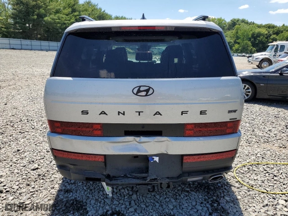2024 Hyundai Santa Fe XRT with VIN 5NMP3DGL7RH048332, listed as a Copart auction lot 61616464 with 171 mi miles and Salvage Title. Bid and sale history available at carsss.com. Image 6.