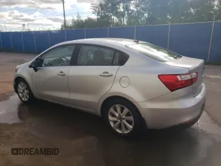2017 Kia Rio EX with VIN KNADN4A38H6028265, listed as a Copart auction lot 74150254 with 164,584 mi miles and Salvage Title. Bid and sale history available at carsss.com. Image 2.