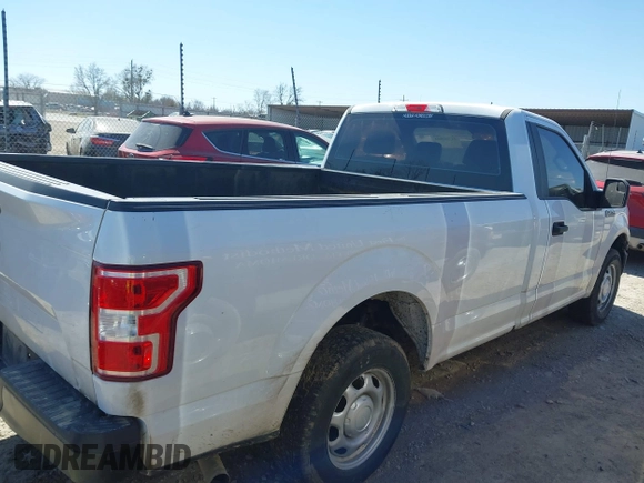 2018 Ford F-150 XL with VIN 1FTMF1C51JKC43237, listed as a IAAI auction lot 41760801 with 347,677 mi miles. Bid and sale history available at carsss.com. Image 13.