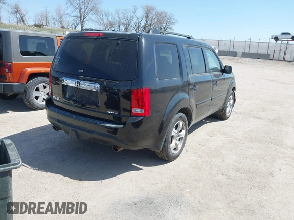 2012 Honda Pilot EX-L with VIN 5FNYF4H52CB085308, listed as a IAAI auction lot 41987301 with 180,877 mi miles and . Bid and sale history available at DreamBid. Image 4.