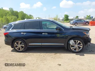 2015 Infiniti QX60 with VIN 5N1AL0MM8FC520975, listed as a IAAI auction lot 42261719 with 125,732 mi miles and . Bid and sale history available at DreamBid. Image 14.