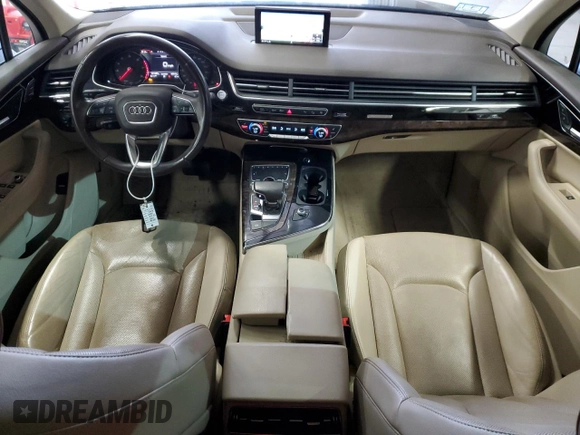 2017 Audi Q7 Premium Plus with VIN WA1LAAF78HD029250, listed as a Copart auction lot 52491135 with 141,889 mi miles and Clean title. Bid and sale history available at DreamBid. Image 8.