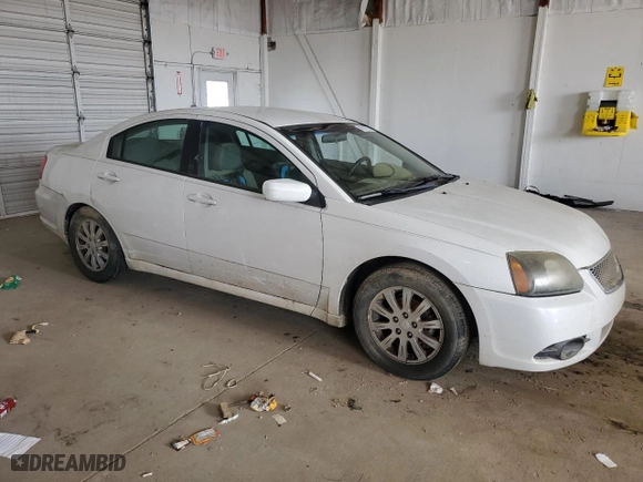 2011 Mitsubishi Galant FE with VIN 4A32B2FF6BE018807, listed as a Copart auction lot 46216325 with 0 mi miles and Salvage Title. Bid and sale history available at carsss.com. Image 4.