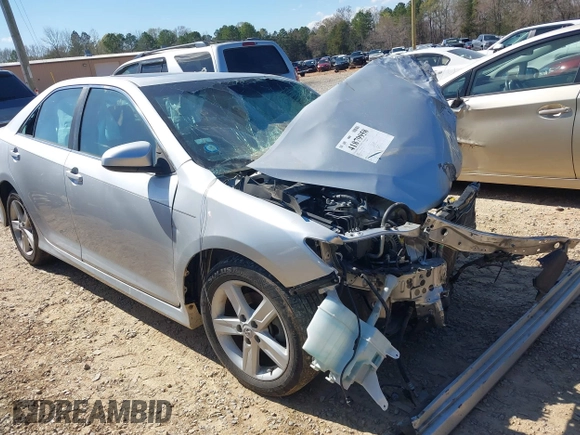 2012 Toyota Camry L with VIN 4T1BF1FK5CU152127, listed as a IAAI auction lot 41879958 with 1 mi miles. Bid and sale history available at carsss.com. Image 1.
