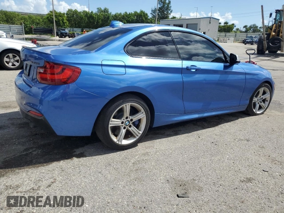 2016 BMW 2 Series M235i with VIN WBA1J7C55GV359470, listed as a Copart auction lot 62556943 with 155,755 mi miles. Bid and sale history available at carsss.com. Image 3.