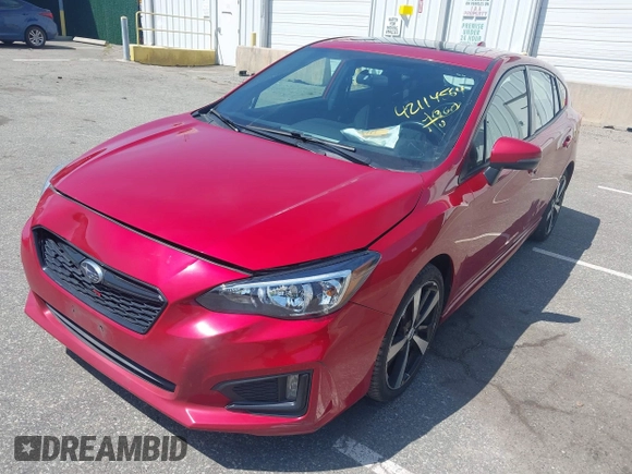 2017 Subaru Impreza Special Sports with VIN 4S3GTAM67H3738222, listed as a IAAI auction lot 42114564 with 116,600 mi miles and . Bid and sale history available at DreamBid. Image 2.
