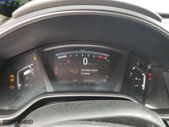 2017 Honda CR-V EX-L with VIN 7FARW1H85HE004777, listed as a Copart auction lot 54179075 with 231,375 mi miles and Salvage Title. Bid and sale history available at carsss.com. Image 9.