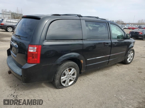 2008 Dodge Grand Caravan with VIN 2D8HN44P38R810762, listed as a Copart auction lot 51907765 with Not Provided miles and Salvage Title. Bid and sale history available at DreamBid. Image 3.
