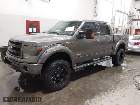 2014 Ford F-150 XL with VIN 1FTFW1ET8EFC55842, listed as a IAAI auction lot 42108858 with 190,601 mi miles. Bid and sale history available at carsss.com. Image 18.