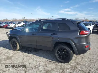 2016 Jeep Cherokee Trailhawk with VIN 1C4PJMBS7GW288639, listed as a Copart auction lot 84059884 with 76,169 mi miles and Non repairable. Bid and sale history available at DreamBid. Image 2.