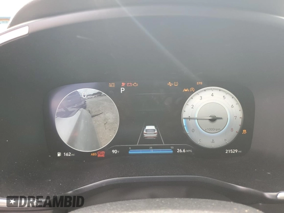 2023 Hyundai Santa Fe Calligraphy with VIN 5NMS54AL1PH647057, listed as a Copart auction lot 55030445 with 21,529 mi miles and Salvage title. Bid and sale history available at DreamBid. Image 9.