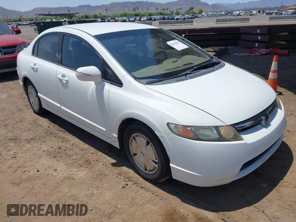 2007 Honda Civic with VIN JHMFA36237S026607, listed as a IAAI auction lot 42492863 with 218,162 mi miles and . Bid and sale history available at DreamBid. Image 1.