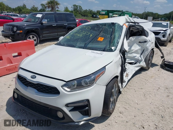 2019 Kia Forte LXS with VIN 3KPF24AD0KE128679, listed as a IAAI auction lot 39235456 with 1 mi miles. Bid and sale history available at carsss.com. Image 20.