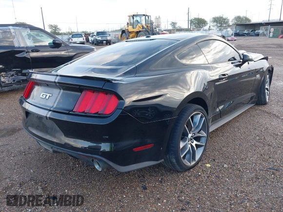 2017 Ford Mustang GT with VIN 1FA6P8CF3H5265441, listed as a IAAI auction lot 41742513 with 19,345 mi miles and . Bid and sale history available at DreamBid. Image 4.