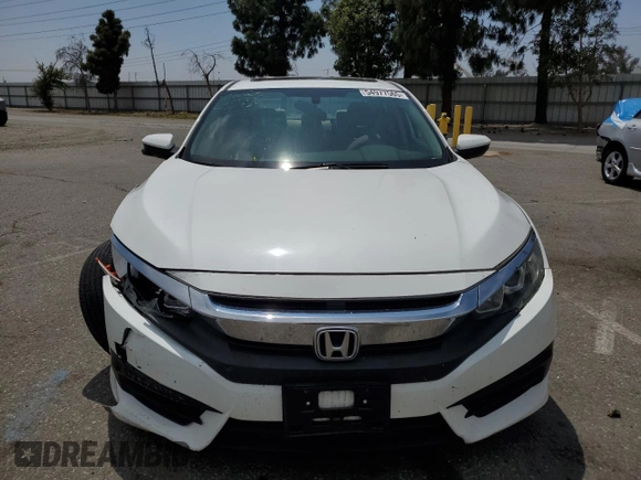 2018 Honda Civic EX with VIN 2HGFC2F78JH506451, listed as a Copart auction lot 54977565 with 41,227 mi miles and Salvage Title. Bid and sale history available at DreamBid. Image 5.