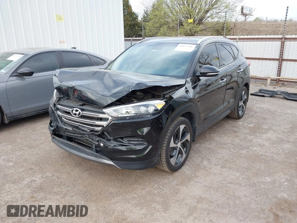 2016 Hyundai Tucson Limited with VIN KM8J33A28GU157187, listed as a IAAI auction lot 41825266 with 137,649 mi miles. Bid and sale history available at carsss.com. Image 17.